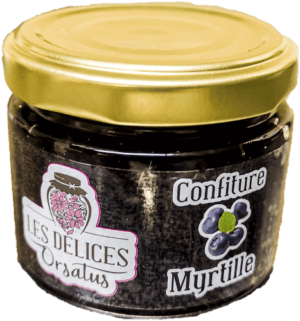 Confiture de Myrtille sans pépins 90 g